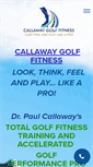 Mobile Screenshot of callawaygolffitness.com